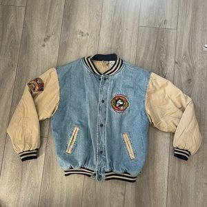 Disney Vintage Original American 1928 Mickey Mouse Varsity Jacket (LARGE)